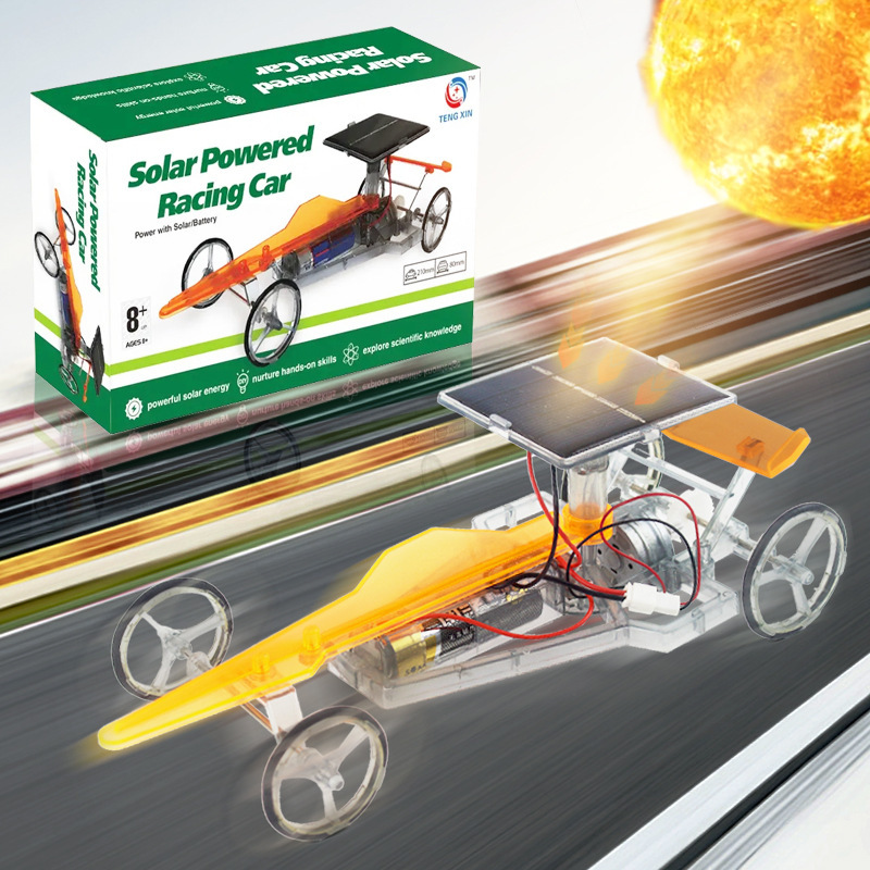 Children's Science Solar Car DIY Technology Small Project Elementary School Students' Experimental Toy Model Solar Toy Children's Science Solar Car DIY Technology Small Project Elementary School Students' Experimental Toy Model Solar Toy