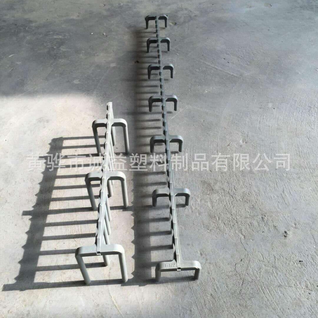 建筑工地钢筋保护层 塑料钢筋支架 钢筋定位支架 塑料支架模具