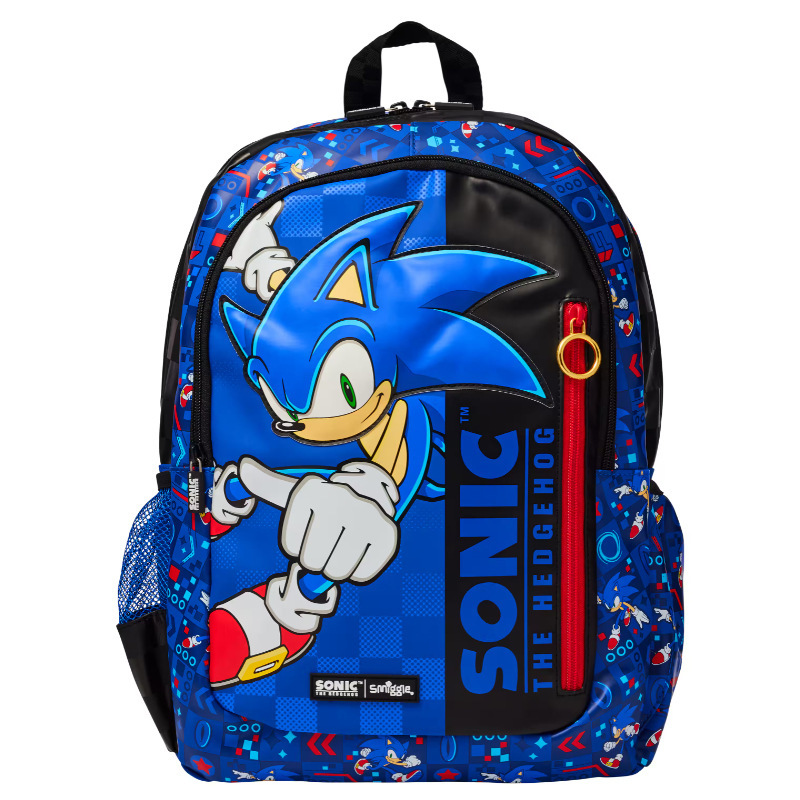 Smiggle grande kt Stitch mochila de gran capacidad de descompresión de doble hombro de dibujos animados