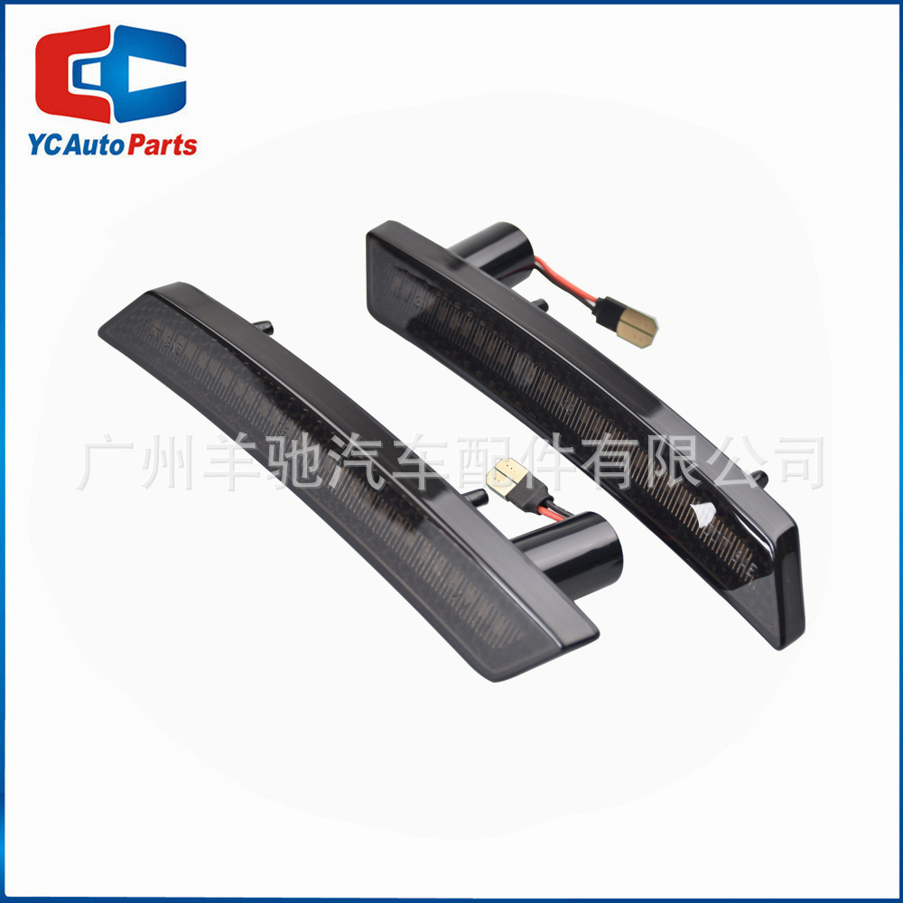 Para BMW Mini Cooper R55/56/57 frenos siempre iluminados LED amarillo de la rueda delantera luz de ceja de la barra delantera