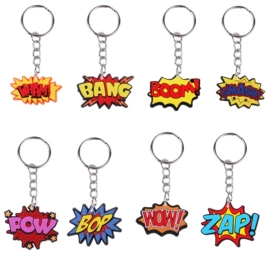 钥匙扣;吸管;泡泡玩具