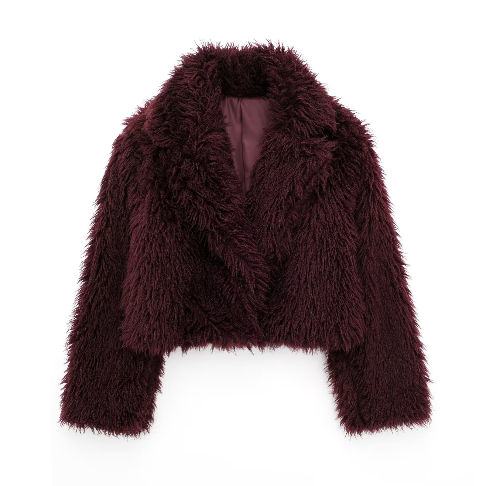 Women's Clothing winter new fashion versatile environmentally friendly artificial fur short coat_voghion.com