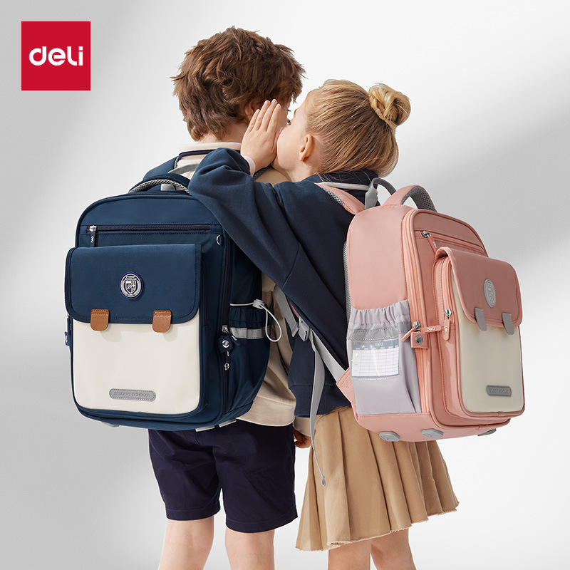 De Li Yuanqi bolsas escolares para niños, niños, 123, 6 o grado, niñas, 2024 nuevos hombros