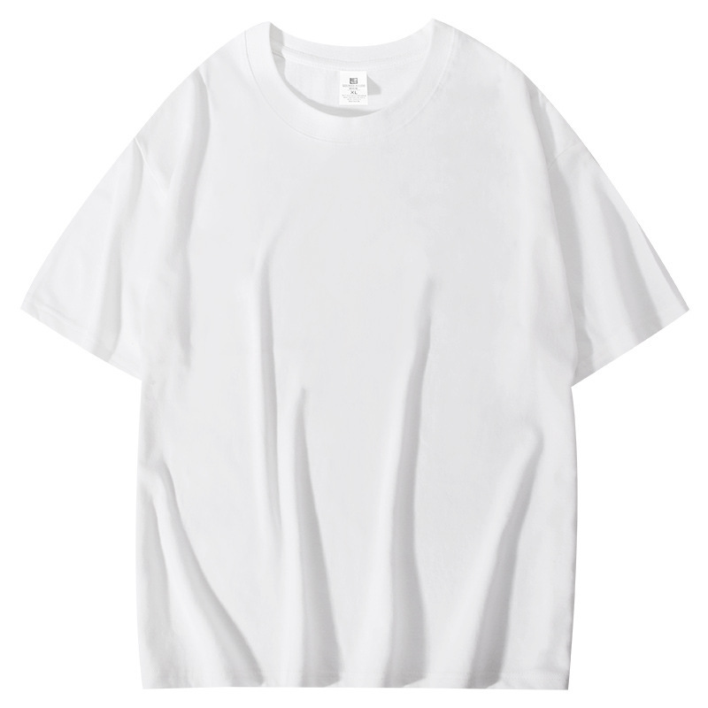 純綿 tシャツカスタムパターンロゴ広告シャツ作業服 210 グラムラウンドネック外国貿易クロスボーダーライトプレートカスタム卸売|undefined