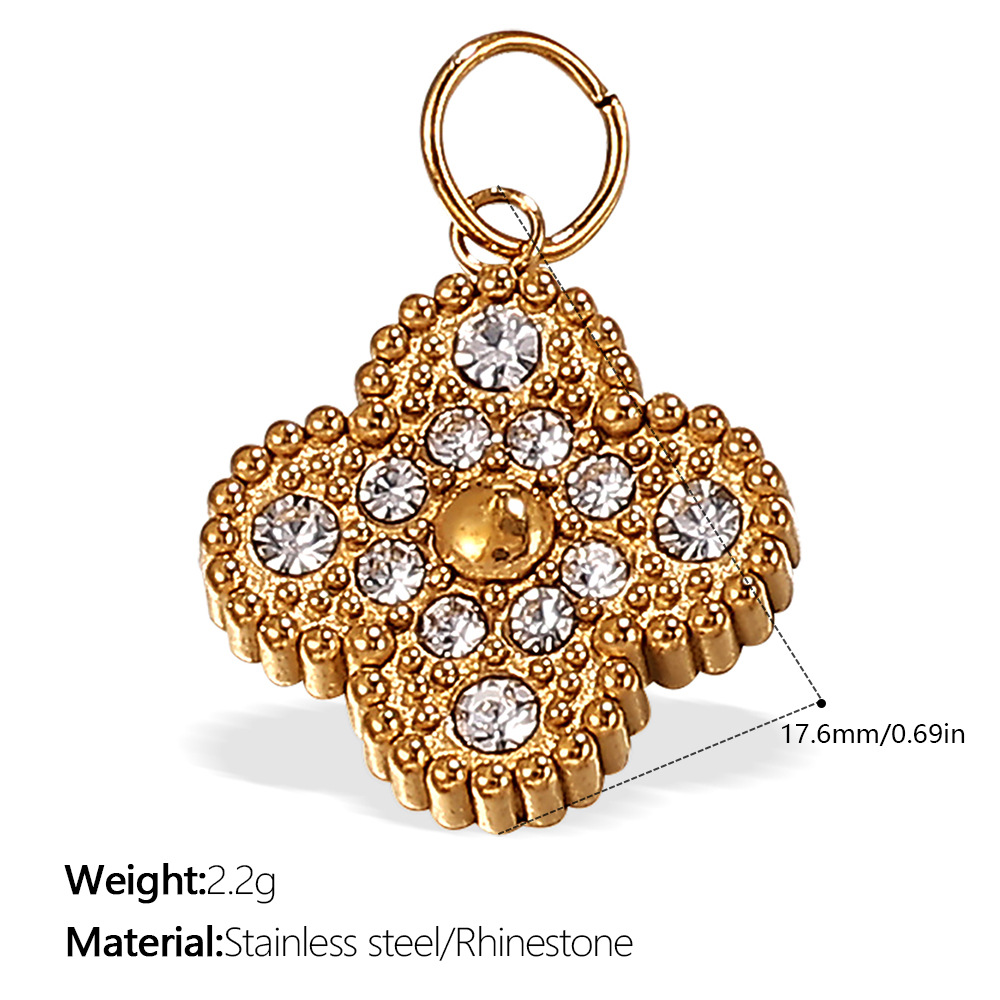 PJ397WEG colgante de oro diamante blanco