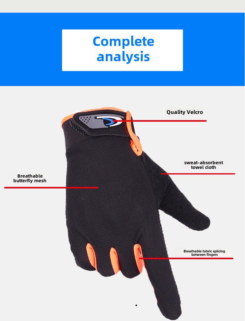 Outdoor fishing gloves fly crack Road leakage two fingers high elasticity driving sports touch screen Express take-out writing riding gloves_maomaolike.com