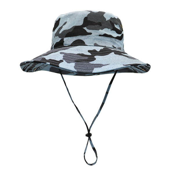 Tactics camouflage travel summer sun hat solar-powered