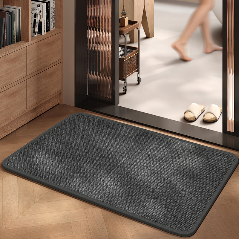 Bathroom Floor Mat Door Toilet Carpet Diatom Mud Non-Slip Absorbent Soft Mat Bathroom Toilet Bathroom Foot Mat