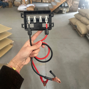 Solar Photovoltaic Junction Box Series Manufacturers Supply Battery Clamps with Alligator Clips
