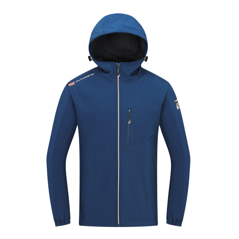Abrigo de concha suave de otoño e invierno para hombres y mujeres con forro polar engrosado chaqueta cálida al aire libre a prueba de viento impermeable chaqueta deportiva casual