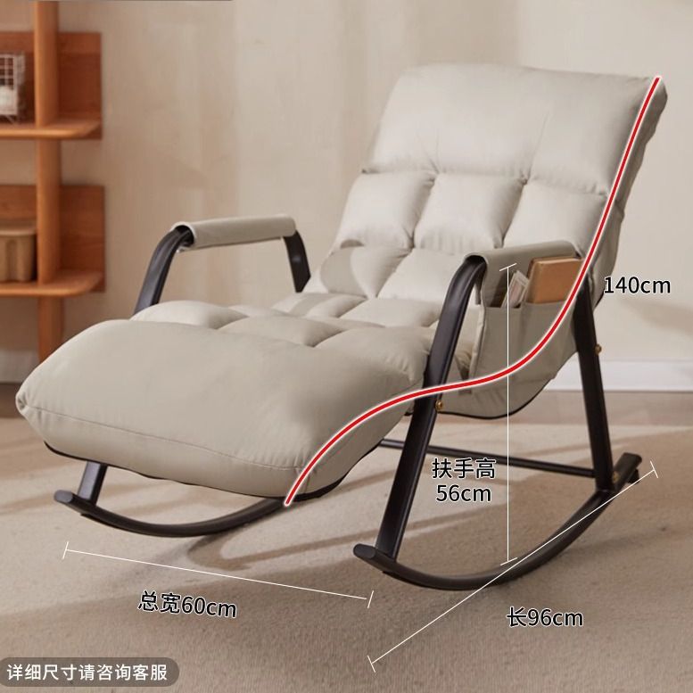 매우 두꺼운 소프트백, 심플한 그레이 + 블랙 다리 [방수 기술 천 + 탈부착 및 세탁 가능]