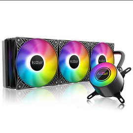 超频三巨浪120/240/360台式电脑主机主板CPU一体式水冷风扇散热器