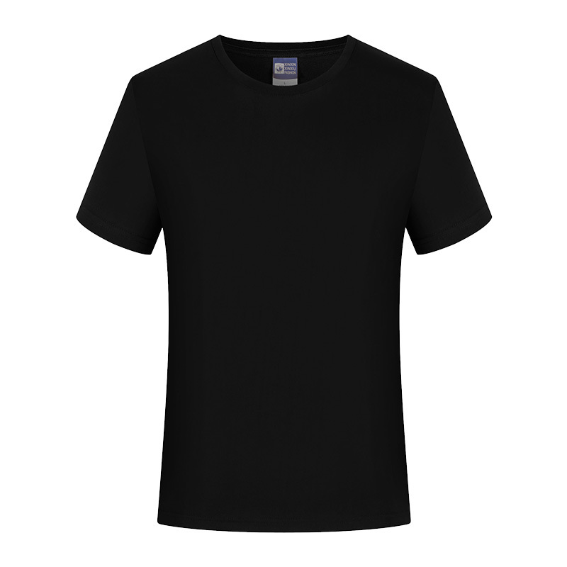 Camisetas de algodón puro, camisetas de algodón peinado de manga corta, camisetas publicitarias al por mayor, camisetas culturales, uniformes de clase con logotipo personalizado, ropa de trabajo, bordados. image 7