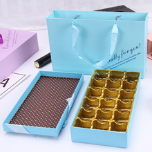 定制新款小清新儿童节巧克力盒费列罗18格 9格巧克力包装盒空盒子
