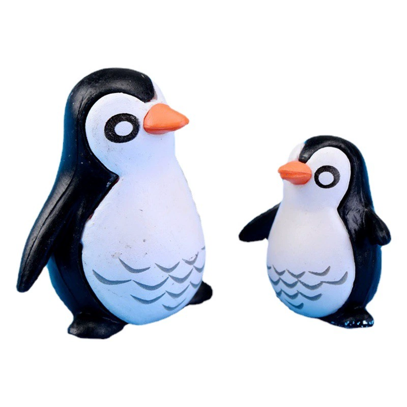 Моховые микро Ландшафтные украшения Пингвин отец и сын кукла DIY маленькие украшения мульти-внутренние украшения