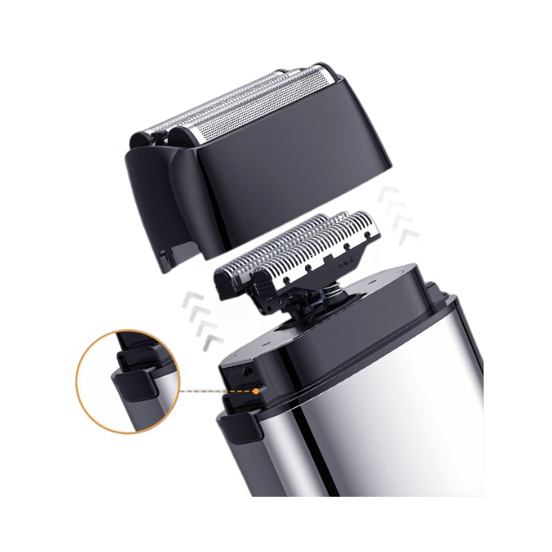 Electric Shaver For Slicked Back Hair Whitening Device Hair Salon Barber Shop Three Blade Trimmer Home Appliances Personal Care_voghion.com