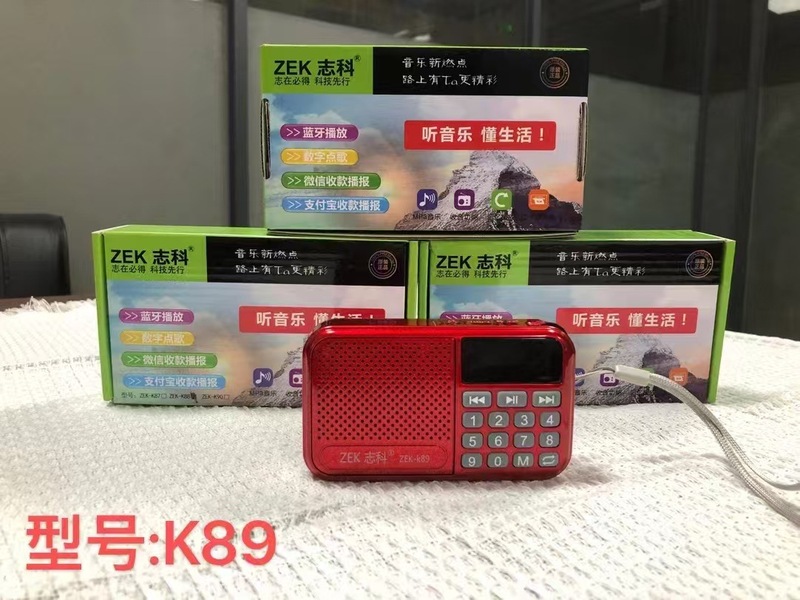 現代T853Sミニラジオ携帯型カード高齢者ウォークマンMP3スピーカープレーヤー|undefined