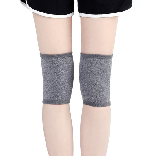Cashmere knee pads to keep old cold legs warm for men and women, lacquered joint knee pads to prevent cold summer air-conditioned rooms, thin, traceless and short styles