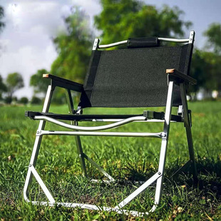 Kermit Chair Aluminum Alloy Kermit Chair Folding Kermit Camping Chair Hook Fish Oxford Cloth Folding Chair Mazar Stool