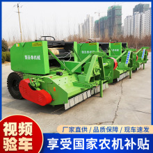麦秸豆秸捡拾方捆机批发 牵引式粉碎捡拾方捆机玉米秸秆捆草机