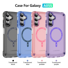 三星手机壳适用于A05S外贸热销保护套盔甲 金翅鸟单面肤感磁环圈