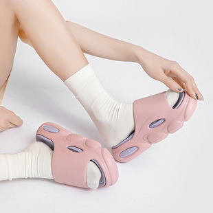 Non-Slip, Breathable, Thick-Soled, Eva Slippers, Summer Flip-Flops, Beach Outer Wear, Fish Mouth Slippers for Men