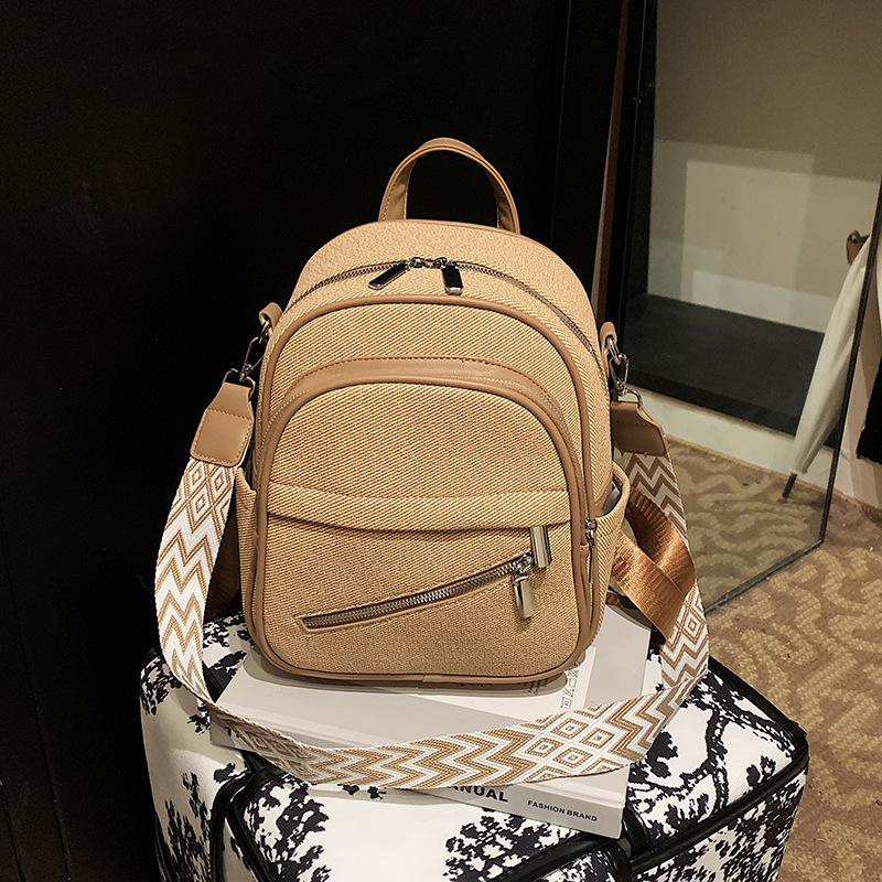 2025 mochila coreana nueva mochila de moda casual para mujeres multifuncional de gran capacidad bolsa de moda al por mayor