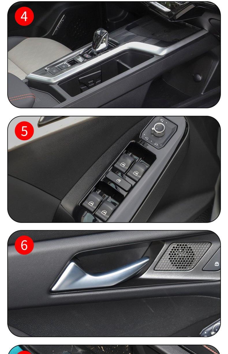 21-25 Haval Chitu Center Console Interior Car Sticker TPU Film