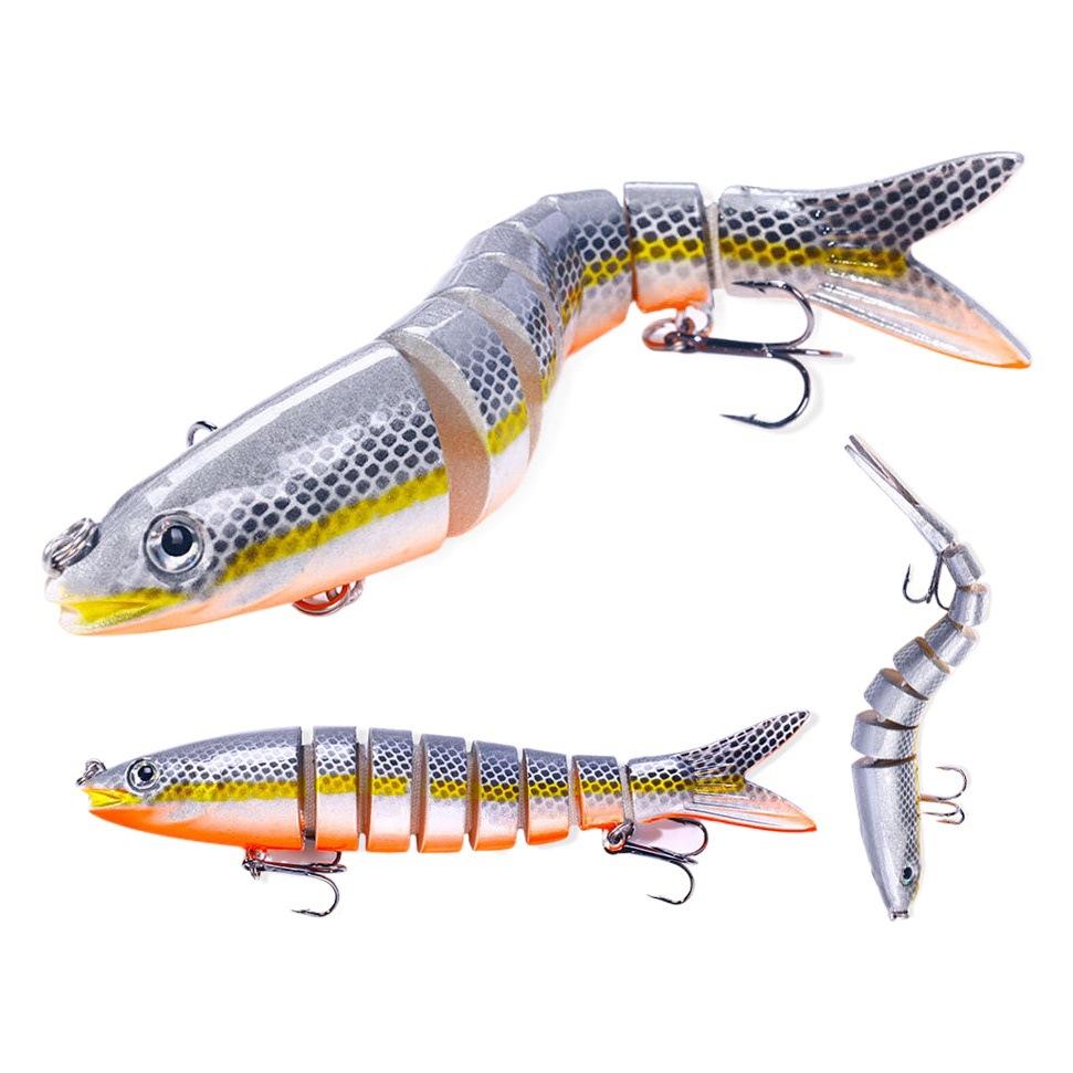 Más de Hengjia pescado falso cebo 18g de cebo embutido 8 sumergido cebo Comercio exterior Venta caliente pesca al por mayor