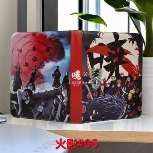 Naruto Card Book Large Card Bag Loose-leaf Storage Book Jiugong Card Collection Book Luxury Card Collection Book