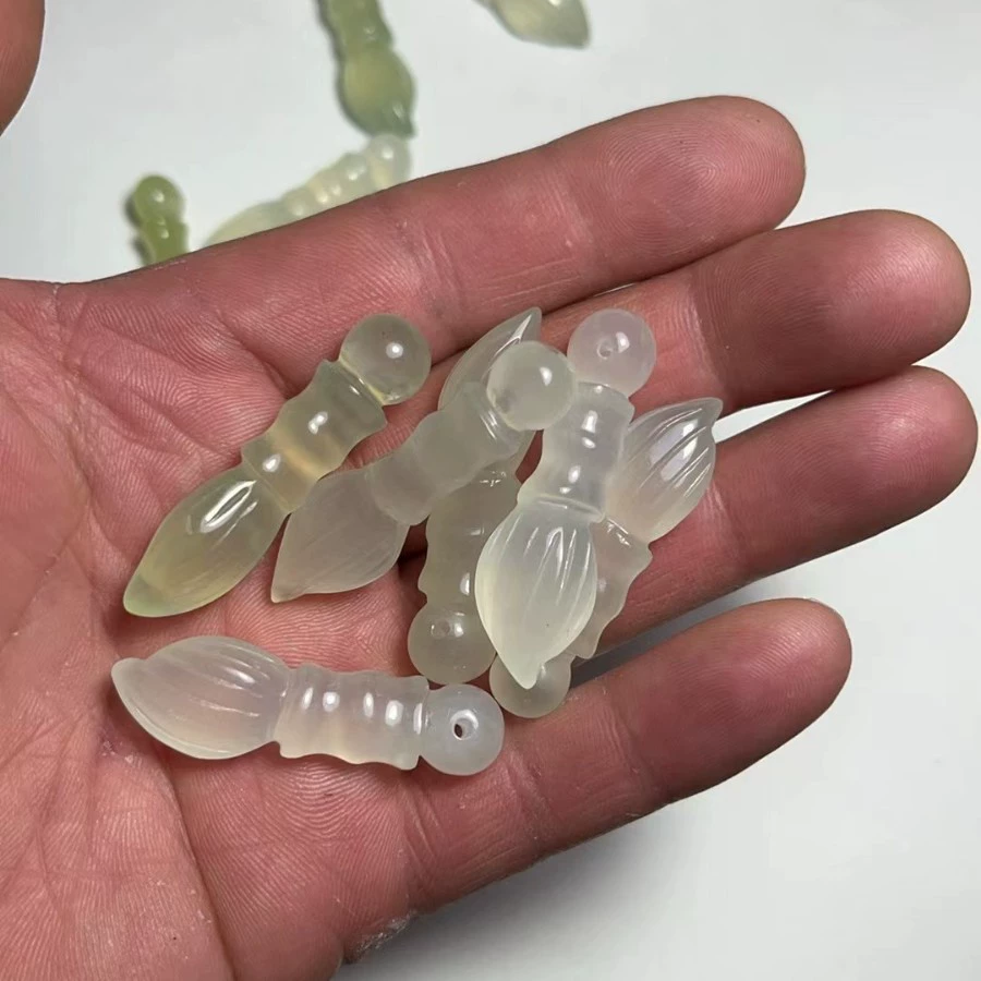 Нефритовый кулон, оптовая продажа, нефритовая кисть, ручка Wenchang, которую обязательно нужно пройти на каждом экзамене, нефритовые ювелирные аксессуары, нефритовая ручка