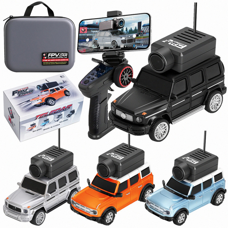 Cross-Border New Product 1:64 Mobile Phone Fpv Mini Remote Control Camera Car App Off-Road Video Remote Control Car Toy Cross-Border New Product 1:64 Mobile Phone Fpv Mini Remote Control Camera Car App Off-Road Video Remote Control Car Toy