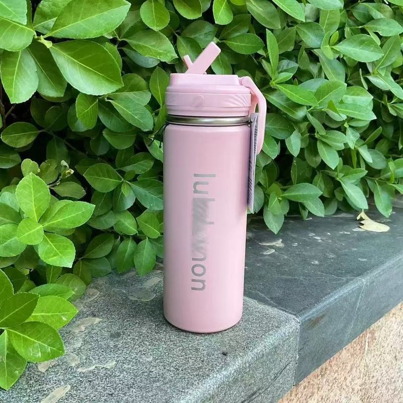 lulu保温杯露露水杯back to life710ml运动水瓶户外旅行瑜伽水杯|undefined