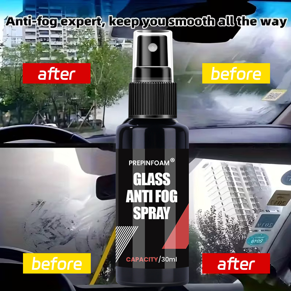 Prepinfoam-P109 Car Windshield Anti-Fog Agent Defogging Car Window Transparent and Long-Lasting Cross-Border Supply