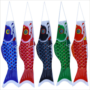 Amazon Cross-Border Japanese-Style Carp Flag Japanese Carp Flag Japanese Carp Flag Carp Banner Source Factory