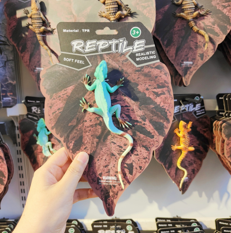 子供用シミュレーション両生類認知トカゲシミュレーションクロールソフトプラスチック動物モデルおもちゃカメレオン|undefined