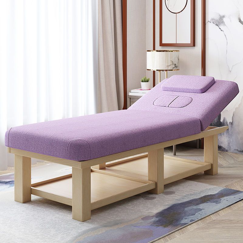 Fábrica directa cama de belleza de madera sólida sala de belleza multifuncional con agujeros de moxibustión cama de fisioterapia cama de masaje de belleza cama de masaje image 37
