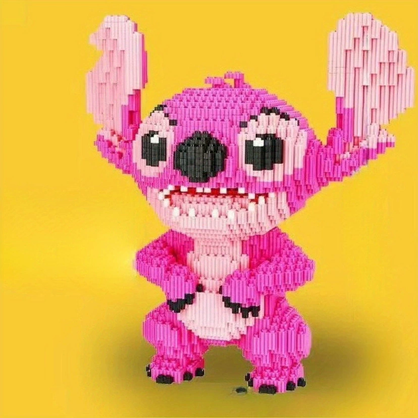 【Hot 5600PCS Stitch Building Blocks】Совместимы с Lego, детские образовательные наборы для сборки, подарок с мелкими частицами
