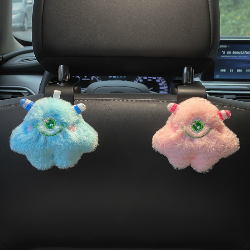 Gancho de automóvil, asiento de automóvil multifuncional, pequeño gancho de dibujos animados lindo 2024 nuevo hombre y mujer