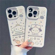 彩银玉桂狗帕恰狗苹果16手机壳iPhone15promax可爱14元气壳13硬12