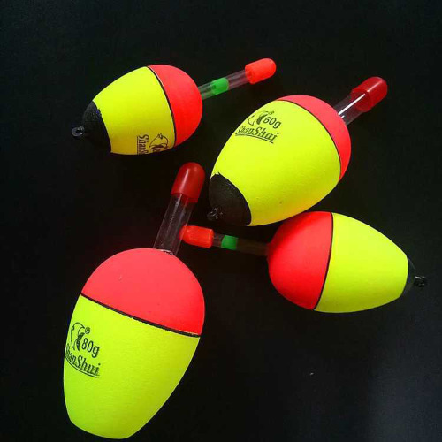 EVA float for offshore fishing, shore fishing, spinning rod float with light sticks, Apo float, anchor fishing foam float, big belly float