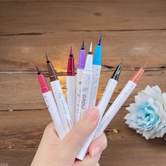 カラーリングnovoカラーアイライナー防水防油速乾は、マルチカラーのアイライナーを重ねて塗ることができます。