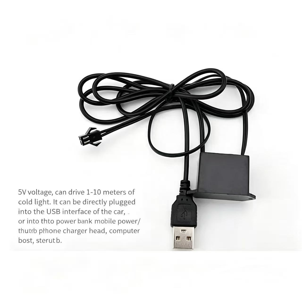 El Cold Light Driver, Luminous Wire Driver, Clip-On Led Car Ambient Light, Universal Cold Light Atmosphere Light