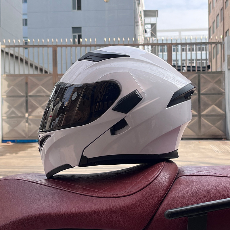 JIEKAI 3C certificado casco de motocicleta para hombres y mujeres casco completo de motocicleta casco de exposición Bluetooth casco de coche eléctrico