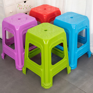 Outdoor Plastic Stools, Household Benches, Folding Stools, High Stools, Dining Chairs, Stools, Plastic Chairs, Wholesale Manufacturers, Direct Sales, Free Shipping