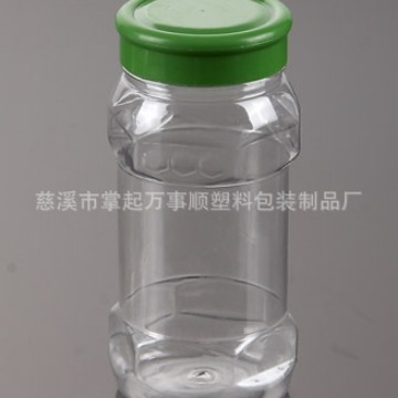 PET塑料瓶 广口瓶 糖果瓶 果酱瓶 蜂蜜瓶 花粉瓶 GJ-009