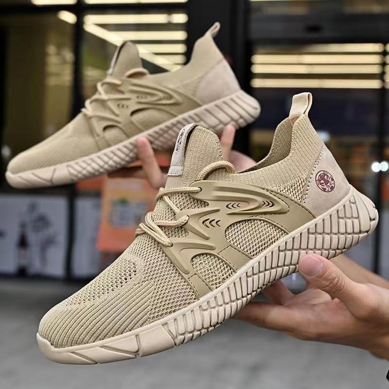 Sports Shoes New Style Fly Woven Men's Shoes Sports Casual Shoes Men's Running Shoes Simple and Comfortable Trendy Sports Shoes Wholesale Sports Shoes New Style Fly Woven Men's Shoes Sports Casual Shoes Men's Running Shoes Simple and Comfortable Trendy Sports Shoes Wholesale