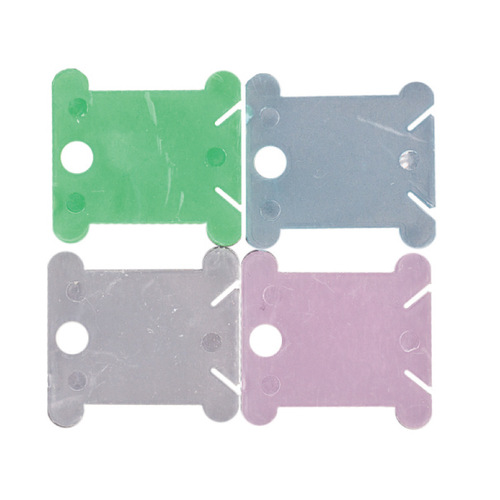 Cross stitch thread winding board embroidery thread remaining thread management board embroidery tools accessories plastic transparent thread winding board