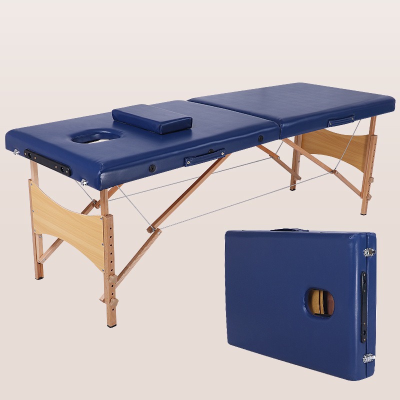 Cama de masaje azul precioso