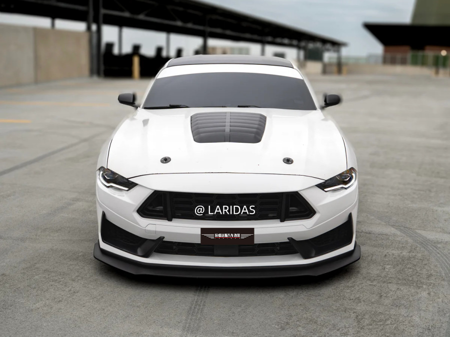 Suitable for Ford Mustang Upgrade to Dark Horse Style Front and Rear Bumpers, Dark Horse Style Body Kit Car Accessories